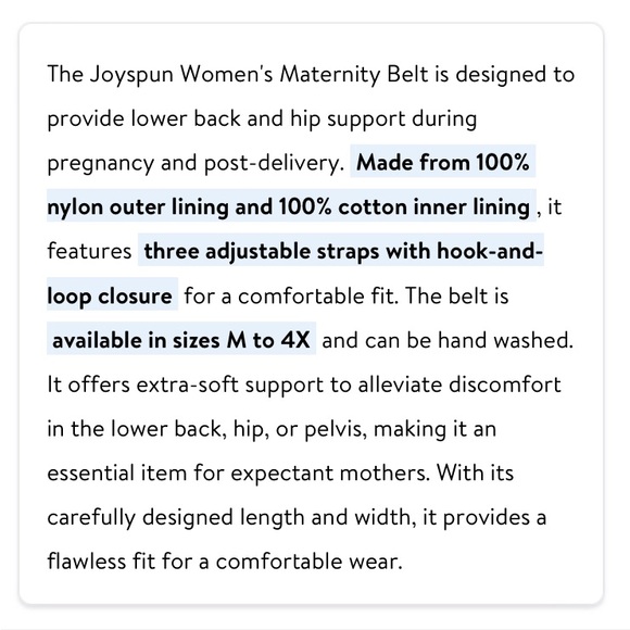 Maternity Belt - Picture 4 of 5